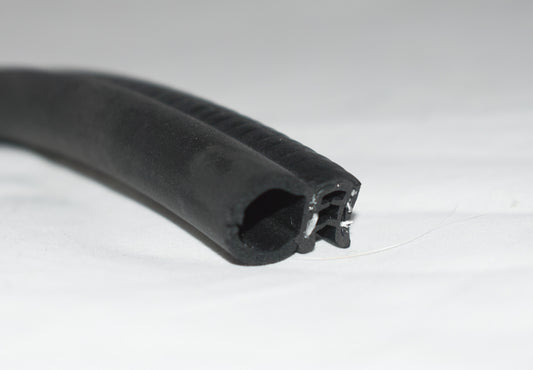 TSEC1300 Side Seal – Flexible PVC Rubber Door Seal (2mm–4mm Panel Fit) - The Seal Extrusion Company LTD
