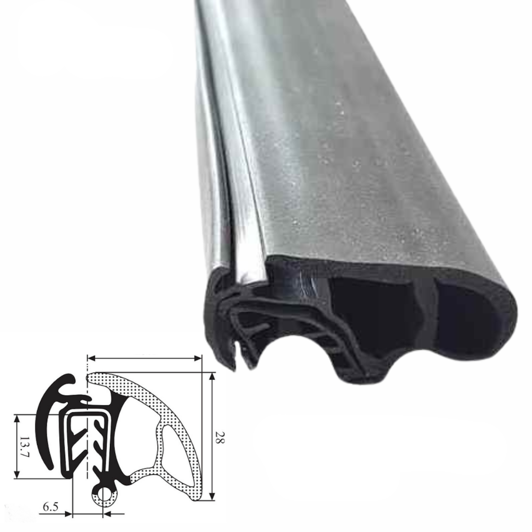 TSEC 2416 VW T5 Sliding Door Seal Complete length - The Seal Extrusion Company LTD