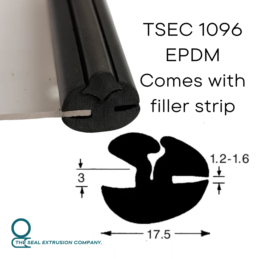 Claytonrite EPDM Glazing Seals - The Seal Extrusion Company LTD