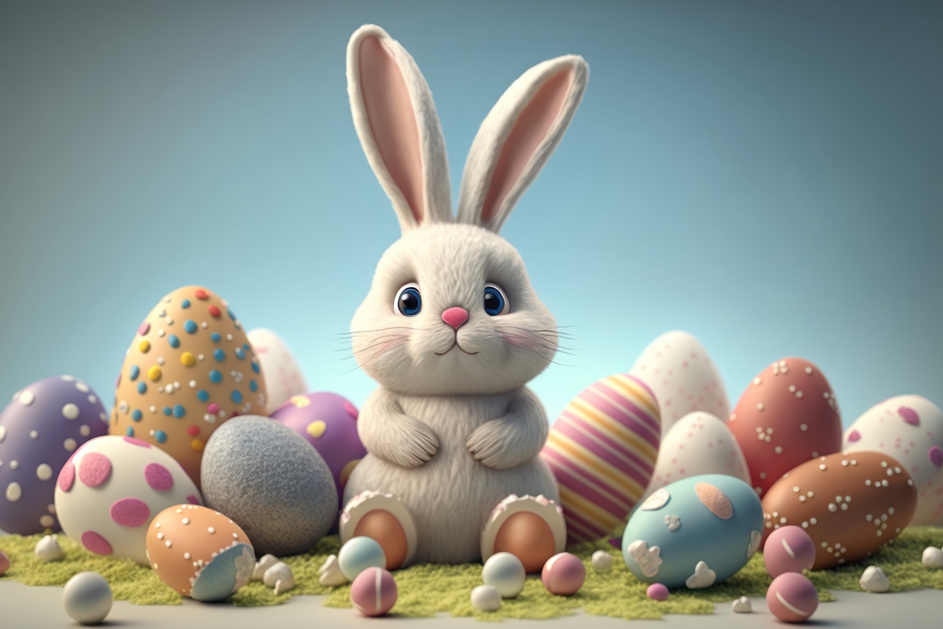 <a href="https://www.freepik.com/free-photo/happy-bunny-with-many-easter-eggs-grass-festive-background-decorative-design_38121621.htm#query=easter%202024&position=1&from_view=keyword&track=ais&uuid=c2d16807-6134-4493-9846-407b5f569f83">Image by svstudioart</a> on Freepik