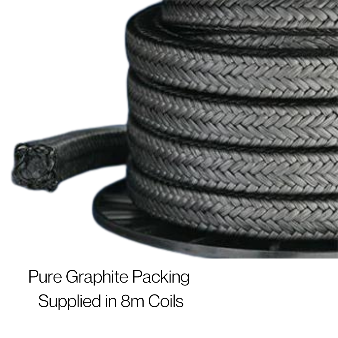 Pure Graphite Packing – Premier Grade (Priced per 8m coil) - The Seal Extrusion Company LTD