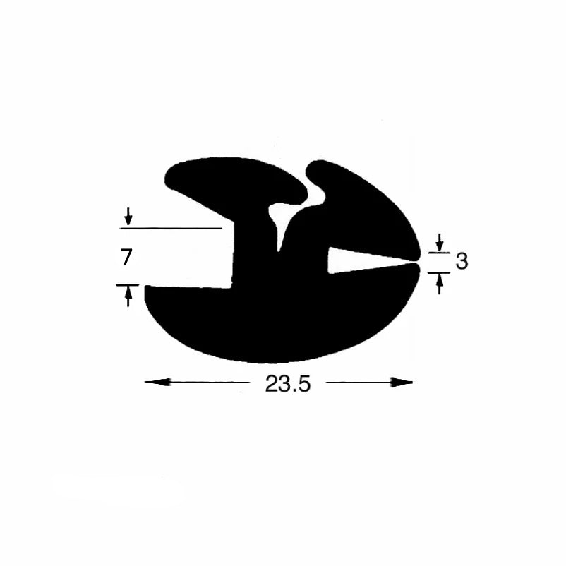 TSEC - Glazing Rubbers 6 styles - Claytonrite - The Seal Extrusion Company LTD