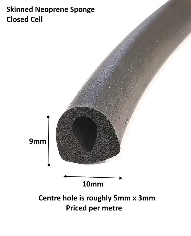 Neoprene Sponge D Section - The Seal Extrusion Company LTD