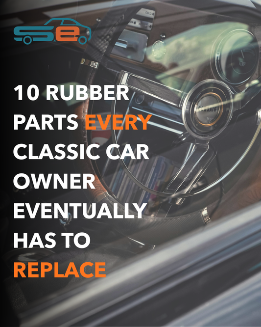 10 Rubber Parts Every Classic Car Owner Eventually Has to Replace