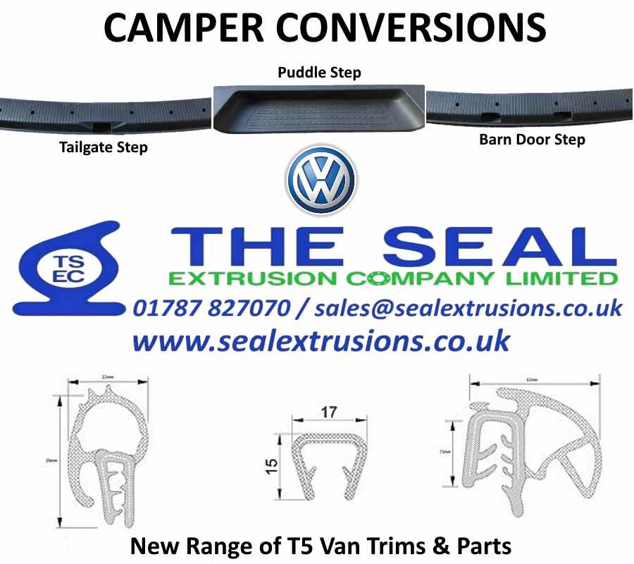 T5 Camper Parts New for August 2018