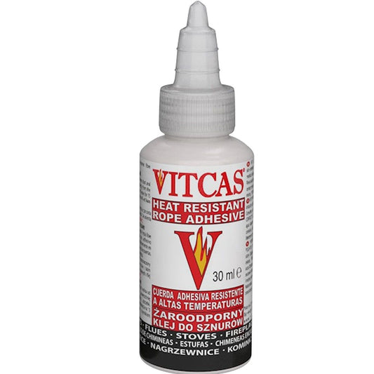 VITCAS Rope Adhesive Glue Seal Heat Resistant Glue 30ml White or Black