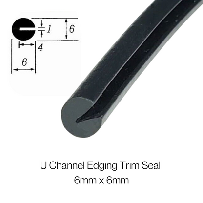 TSEC-1217 Round Edge Trim - The Seal Extrusion Company LTD