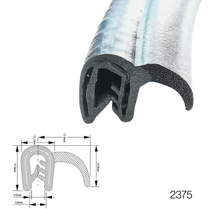 TSEC 2375 Side Fin Seal (Smaller) - The Seal Extrusion Company LTD