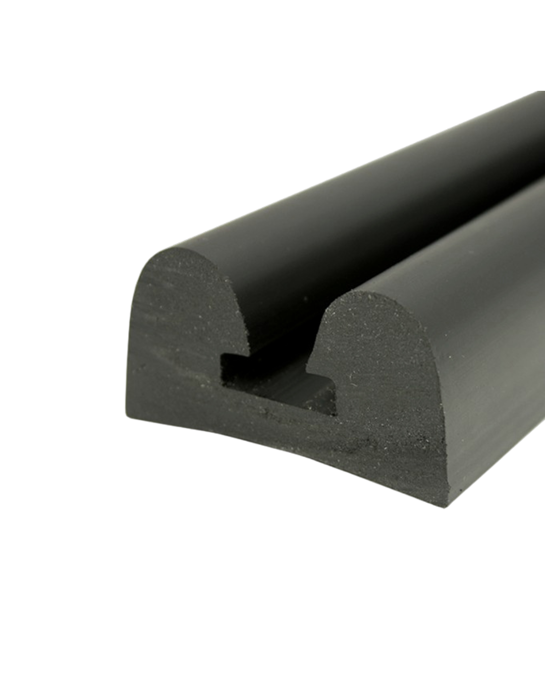 Flexible PVC Double D fender with 39mm base. Non-marking, UV-stable ...