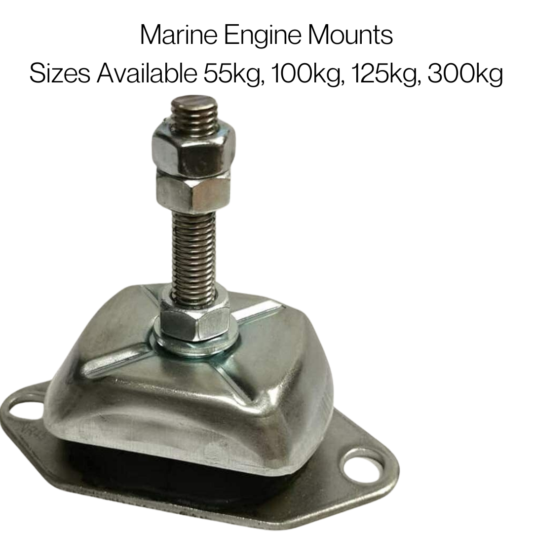Marine Flexible Engine Mounts 55kg to 300kg - The Seal Extrusion Company LTD