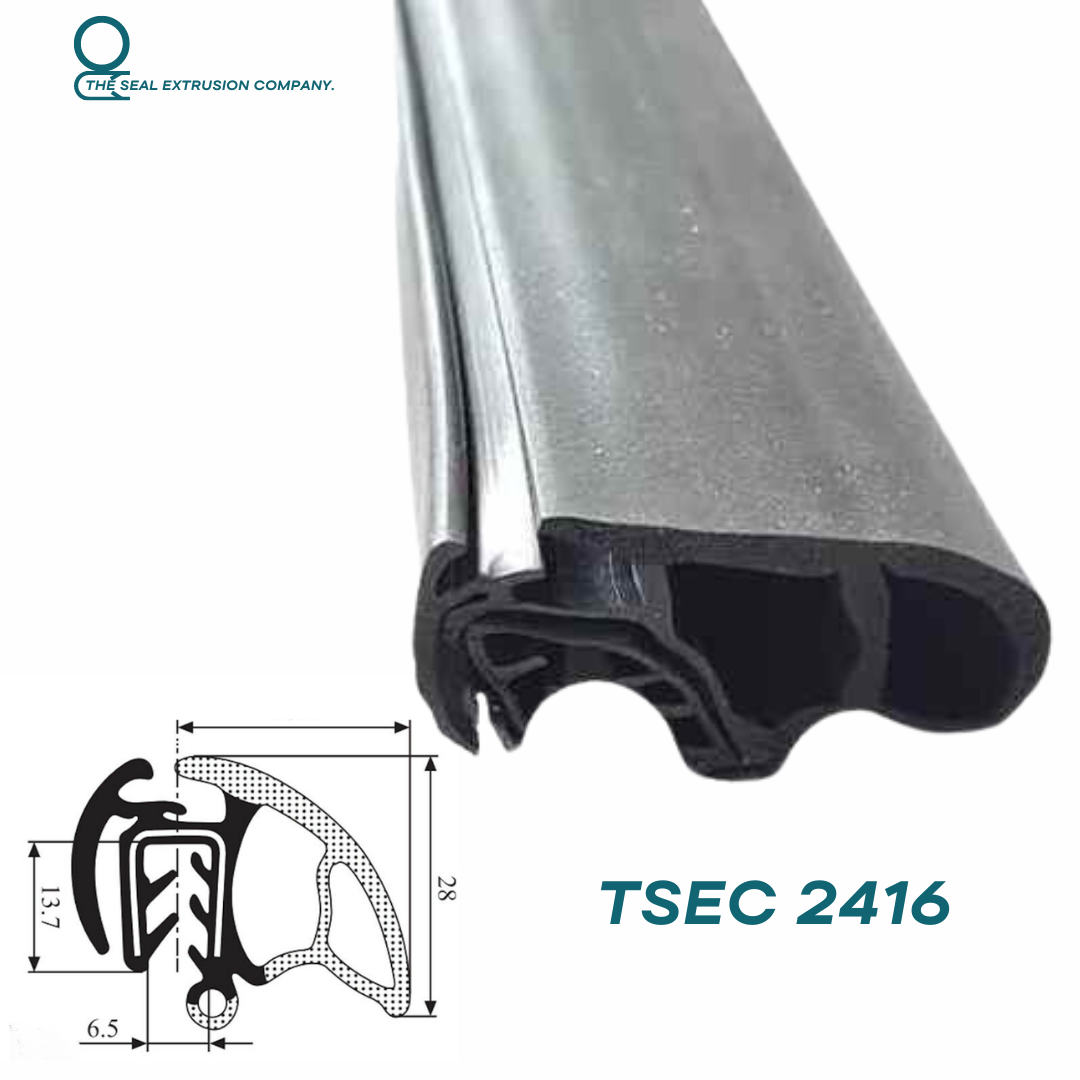 TSEC 2416 VW T5 Sliding Door Seal Complete length - The Seal Extrusion Company LTD