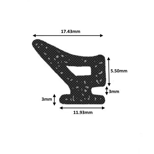 TSEC6 Sponge Extrusion - Skinned Closed Cell Water Tight