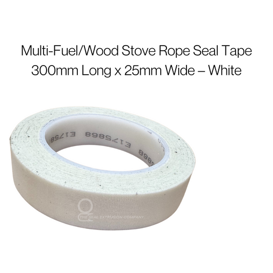 Stove Rope Seal Tape - 25mm Wide - Priced per 1/2 Metre (500mm)