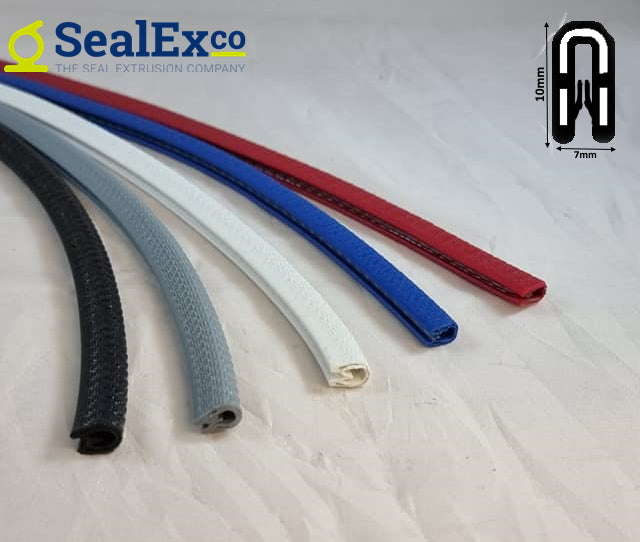 TSEC3000001400 Grommet Strip - Electrical - Various Colours - The Seal Extrusion Company LTD