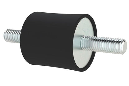 TSEC710-303055 30mm x 30mm x M8 Anti vibration Mounts - The Seal Extrusion Company LTD