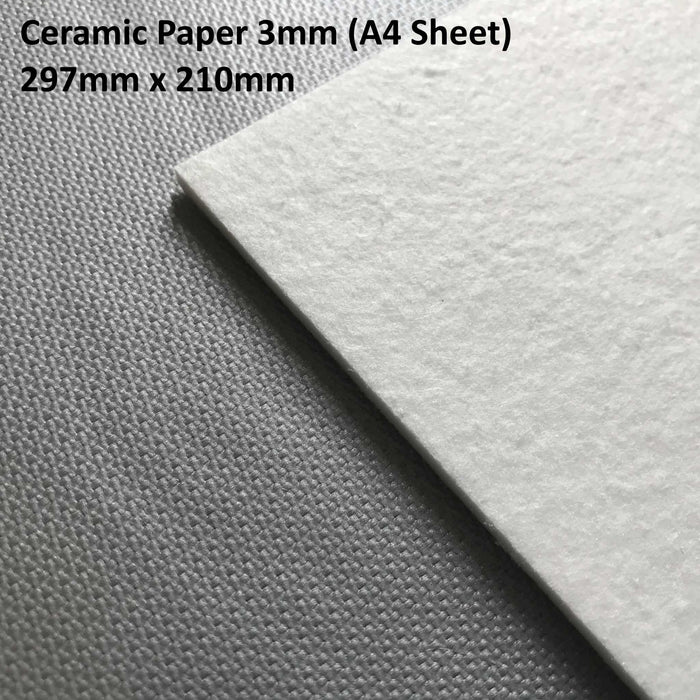 TSEC® CERAMIC FIBRE PAPER 1260°C 3mm Thick - The Seal Extrusion Company LTD