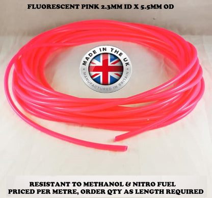 SILICONE NITRO / METHANOL FUEL HOSE - RC fuel tubing - The Seal Extrusion Company LTD