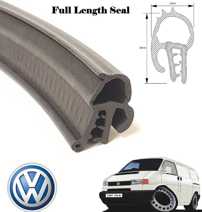 Genuine Replacement Sliding Door Rubber Seal For VW Transporter T4 (Mk4) 1990-2004 – Fits Left Or Right Side