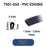 TSEC-GS2 BLACK PVC U CHANNEL