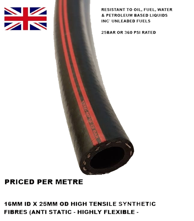 TSEC-MP Low Pressue Power Steering Hose (Priced per metre) 10mm ID or 16mm ID - The Seal Extrusion Company LTD