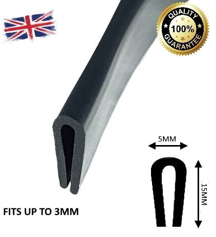 TSEC2 EPDM RUBBER SEAL 15MM X 5MM - The Seal Extrusion Company LTD