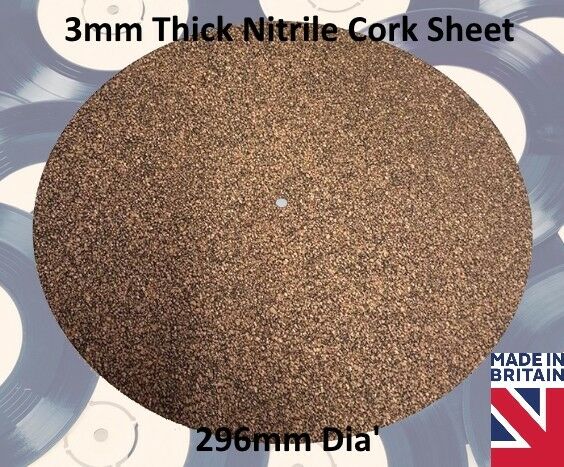 Nitrile Bonded Cork Turntable Mat - The Seal Extrusion Company LTD