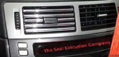 TSEC-241C Chrome U strip - The Seal Extrusion Company LTD