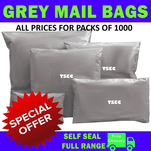 Grey Mail Bags - The Seal Extrusion Company LTD
